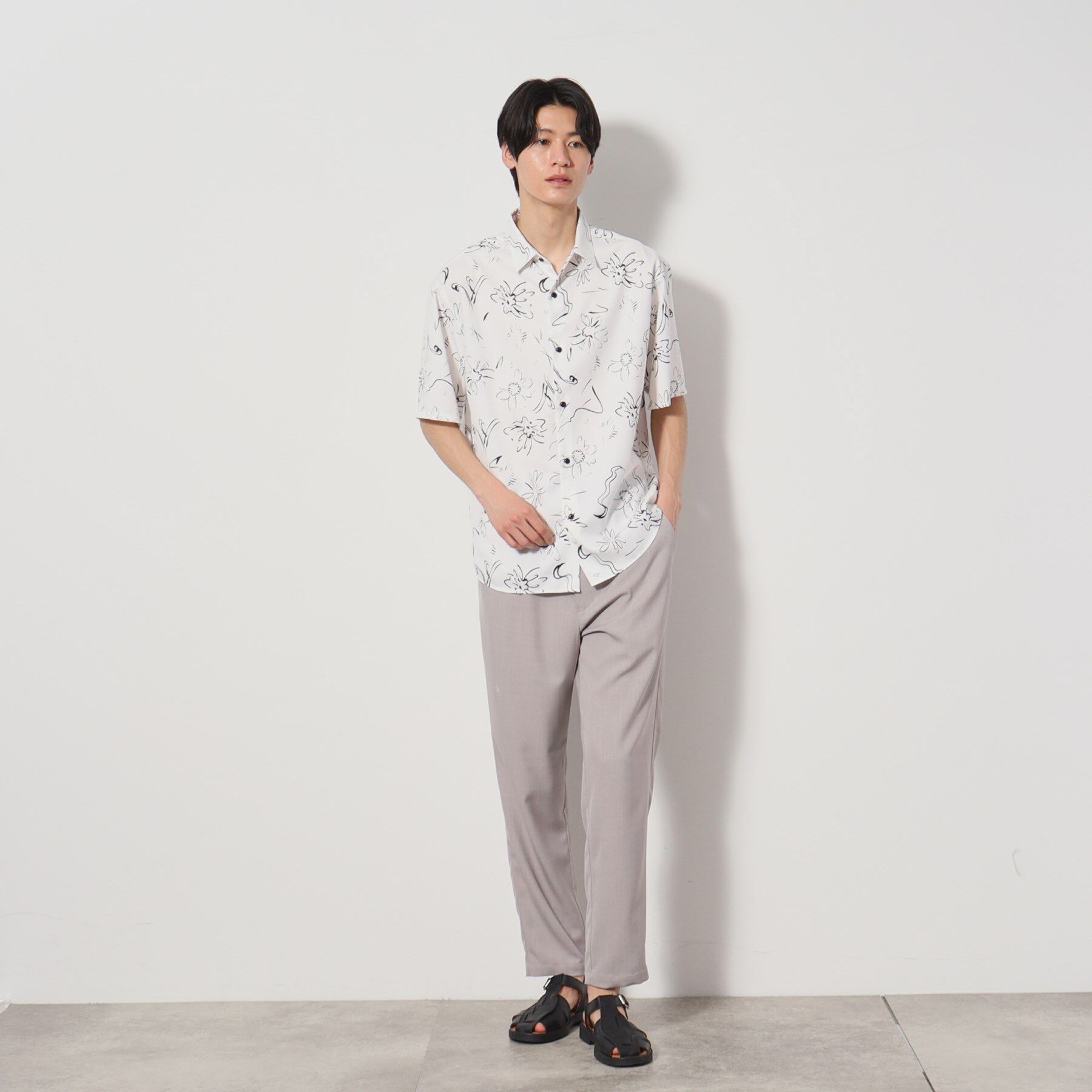 THE SHOP TK「ドライポリ イージーパンツ セットアップ可/吸水速乾/軽量/ベルト要らず」|その他|