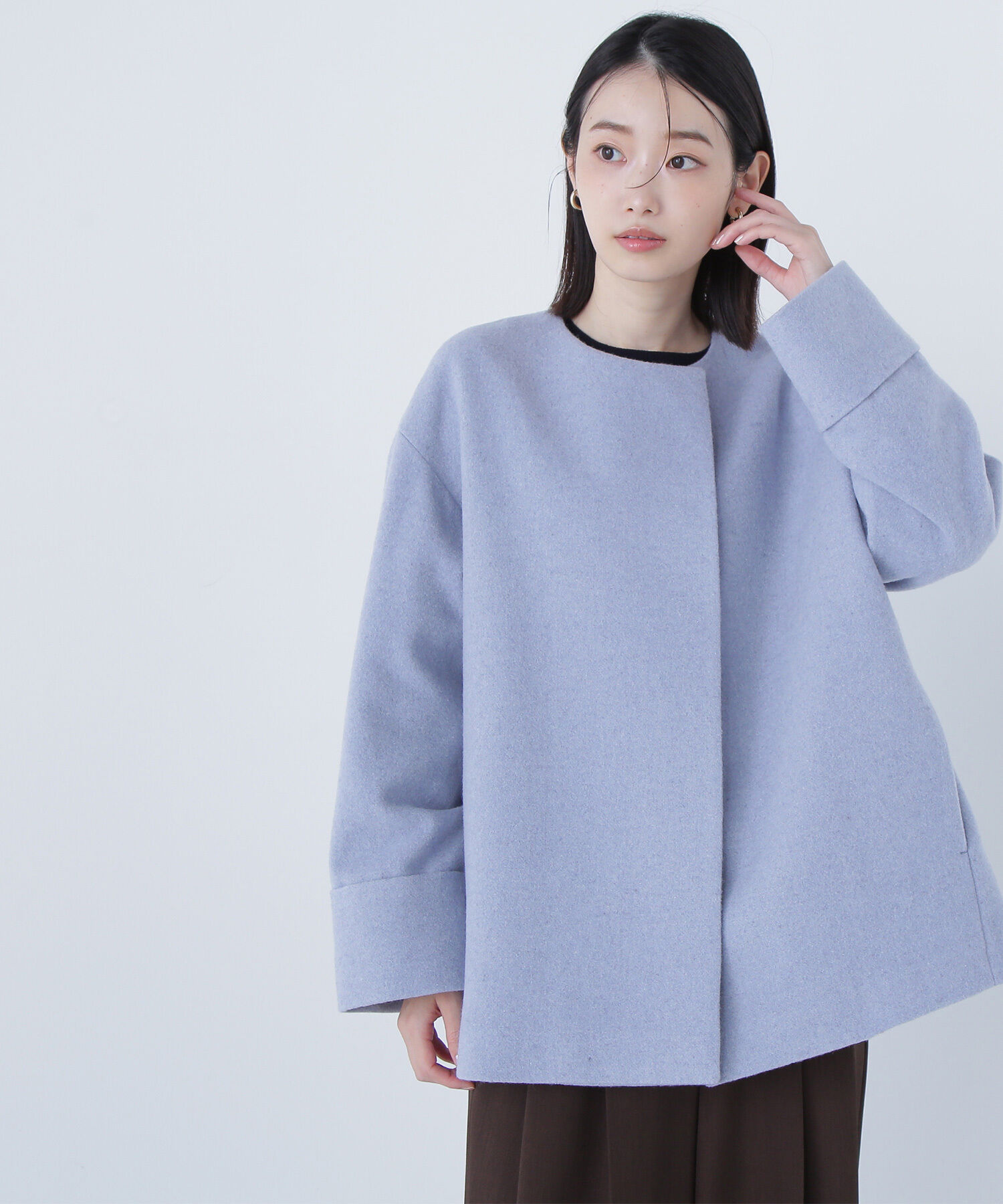  「毎日に&ldquo;ちょうどいい&rdquo;カシミヤ混コート」|ブルゾン・スタジャン|