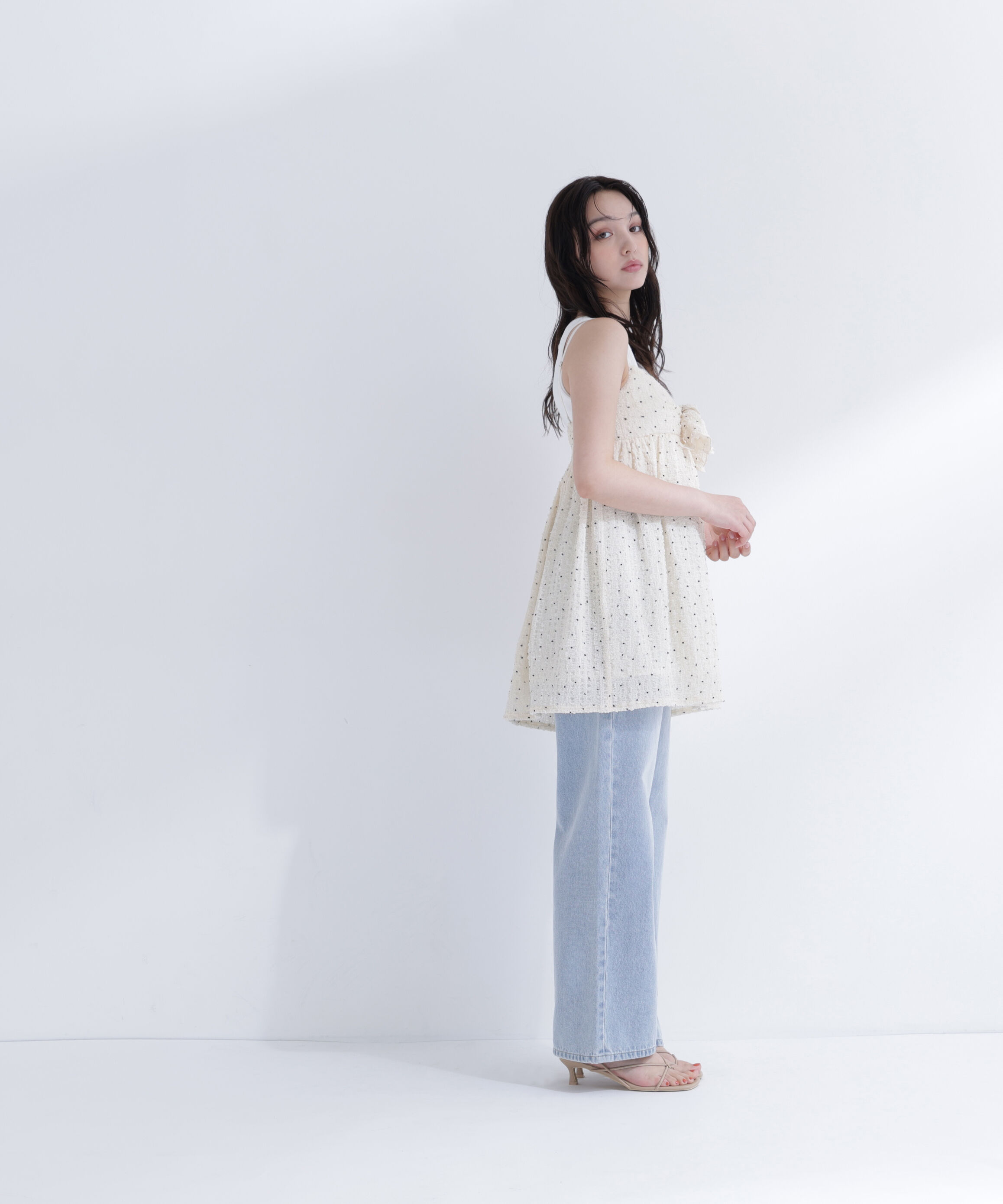  「ワイドストレートデニムパンツ」|その他|