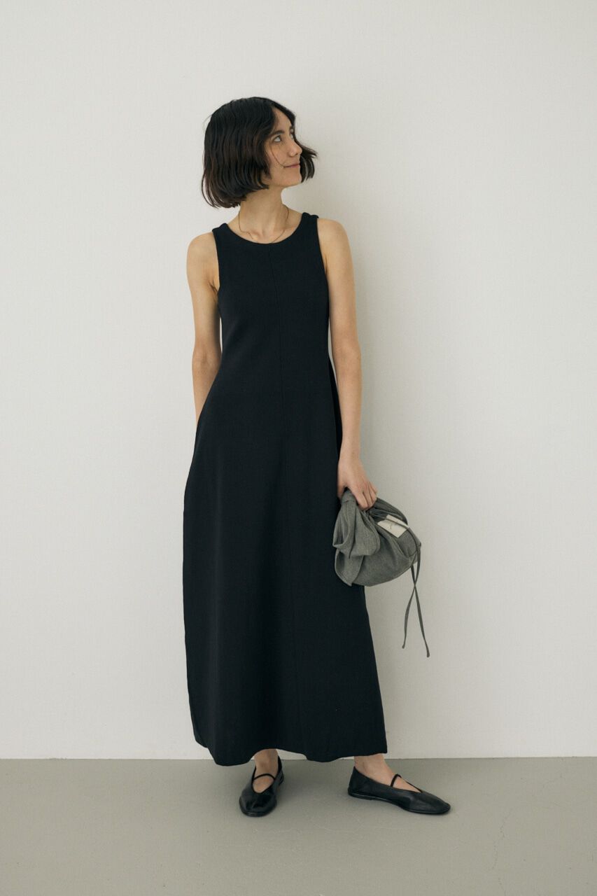 MOUSSY「ノースリーブニットワンピース　オーガニックコットン使用」|ワンピース|