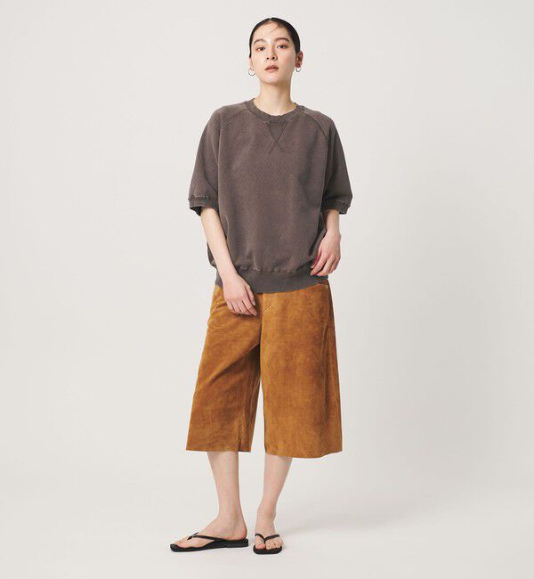 BEAUTY&YOUTH UNITED ARROWS「コットン裏毛 ショートスリーブ スウェットプルオーバー」|スウェット・ジャージ|