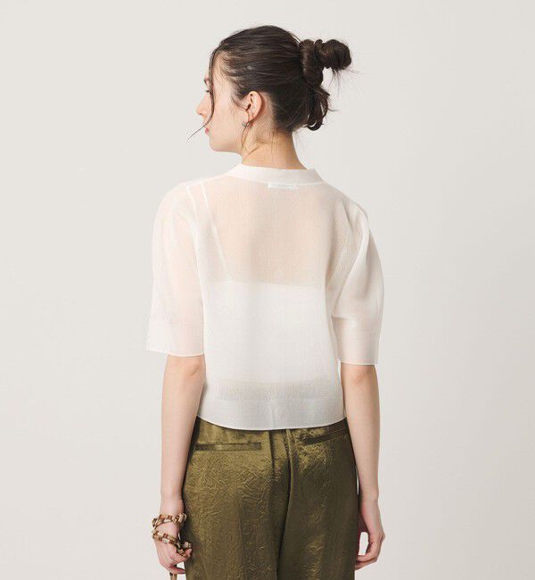 BEAUTY&YOUTH UNITED ARROWS「Vネック 畦ニット カーディガン ウォッシャブル」|カーディガン|