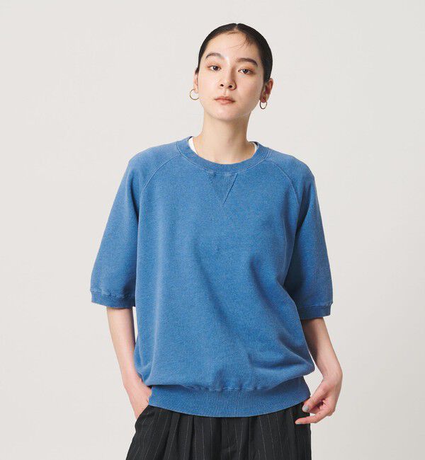 BEAUTY&YOUTH UNITED ARROWS「コットン裏毛 ショートスリーブ スウェットプルオーバー」|スウェット・ジャージ|