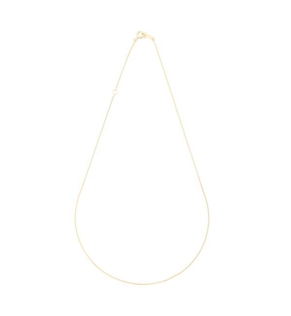 Ray BEAMS 「K10 ベネチアン ネックレス」|ネックレス|Y.GLD/W.GLD