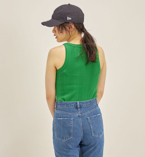 SHIPS for women「ランダム テレコ アメリカンスリーブ タンクトップ」|タンクトップ|