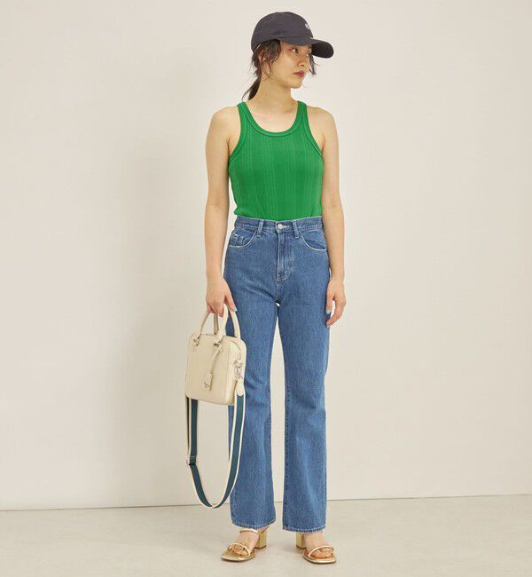 SHIPS for women「ランダム テレコ アメリカンスリーブ タンクトップ」|タンクトップ|