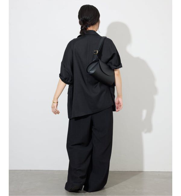SLOBE IENA「《追加2予約》リネンレーヨンハーフスリーブジャケット」|その他|