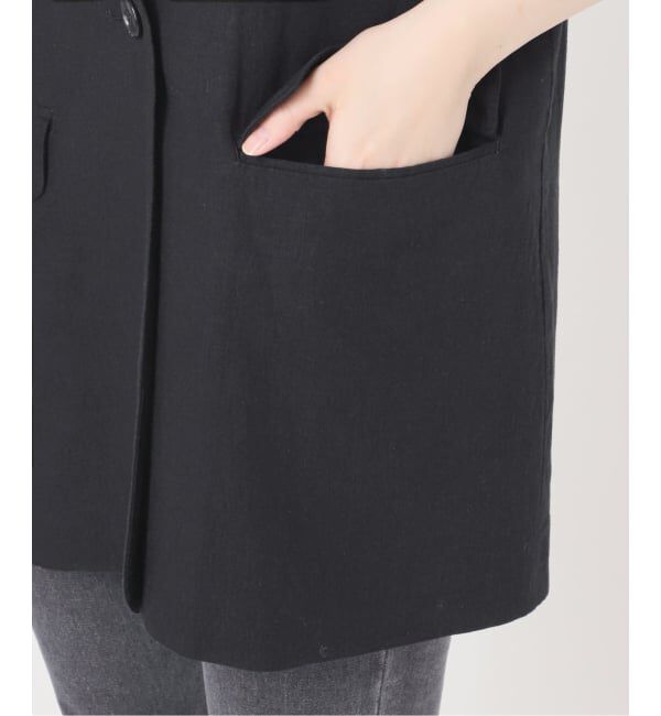 JOURNAL STANDARD relume「［手洗い可］リネンフィールノーカラージレ」|その他|