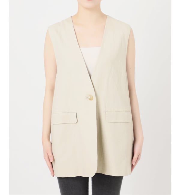 JOURNAL STANDARD relume「［手洗い可］リネンフィールノーカラージレ」|その他|