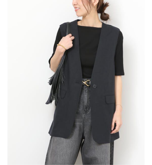 JOURNAL STANDARD relume「［手洗い可］リネンフィールノーカラージレ」|その他|