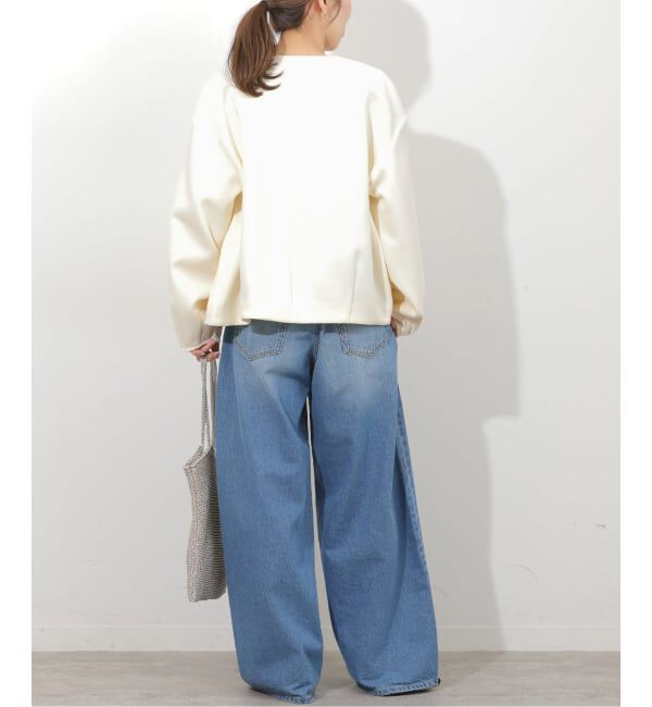 JOURNAL STANDARD relume「ノーカラーコクーンブルゾン」|ノーカラーコート|