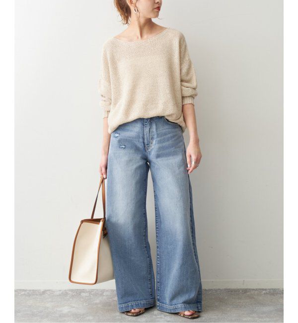 Spick and Span「《追加》5 1/2 BAGGY DENIM」|デニム|