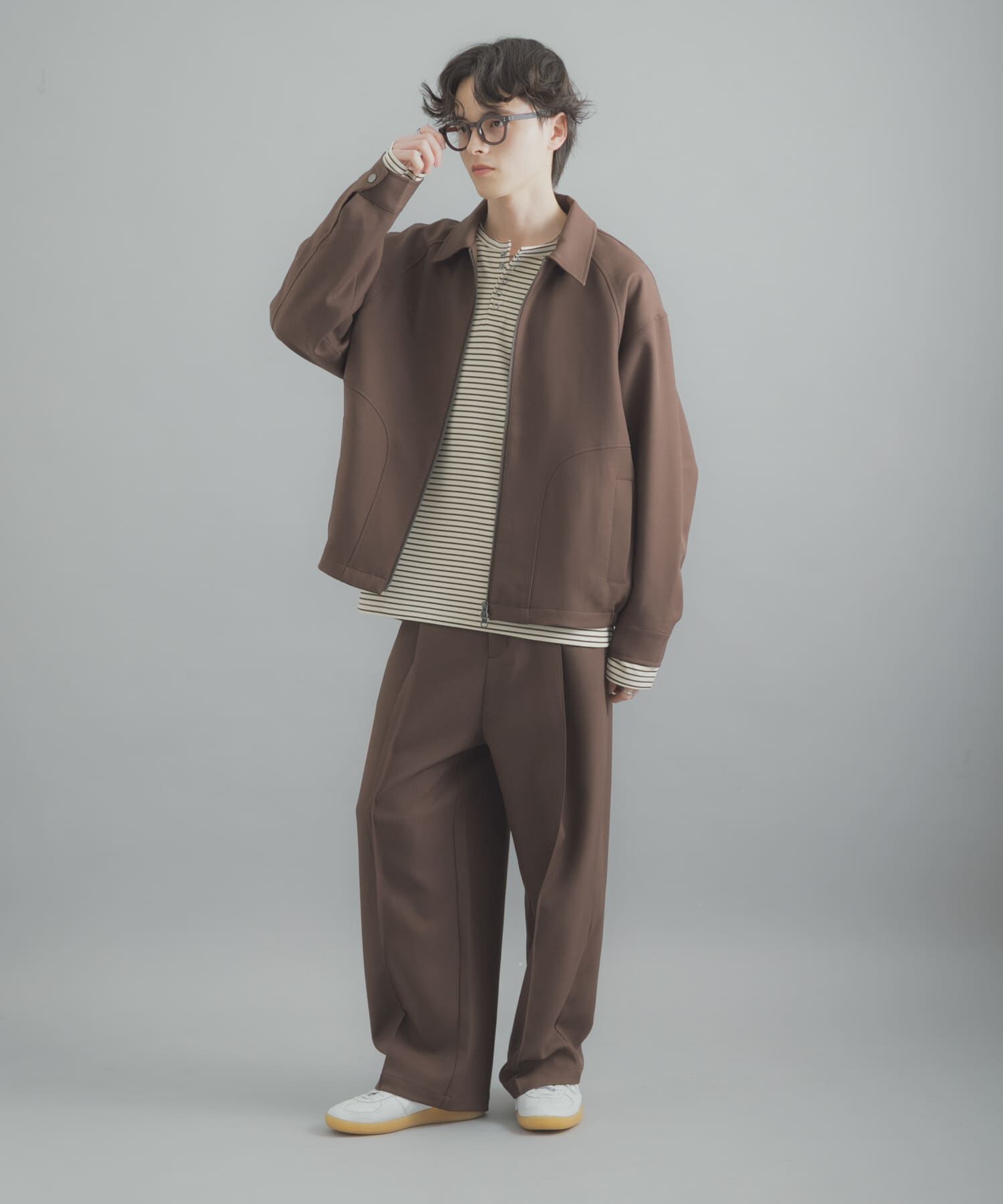 SENSE OF PLACE by URBAN RESEARCH「『撥水/防花粉』SKINProofジップブルゾン」|ブルゾン・スタジャン|