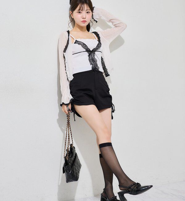  「サイドドロストショートパンツ」|その他|