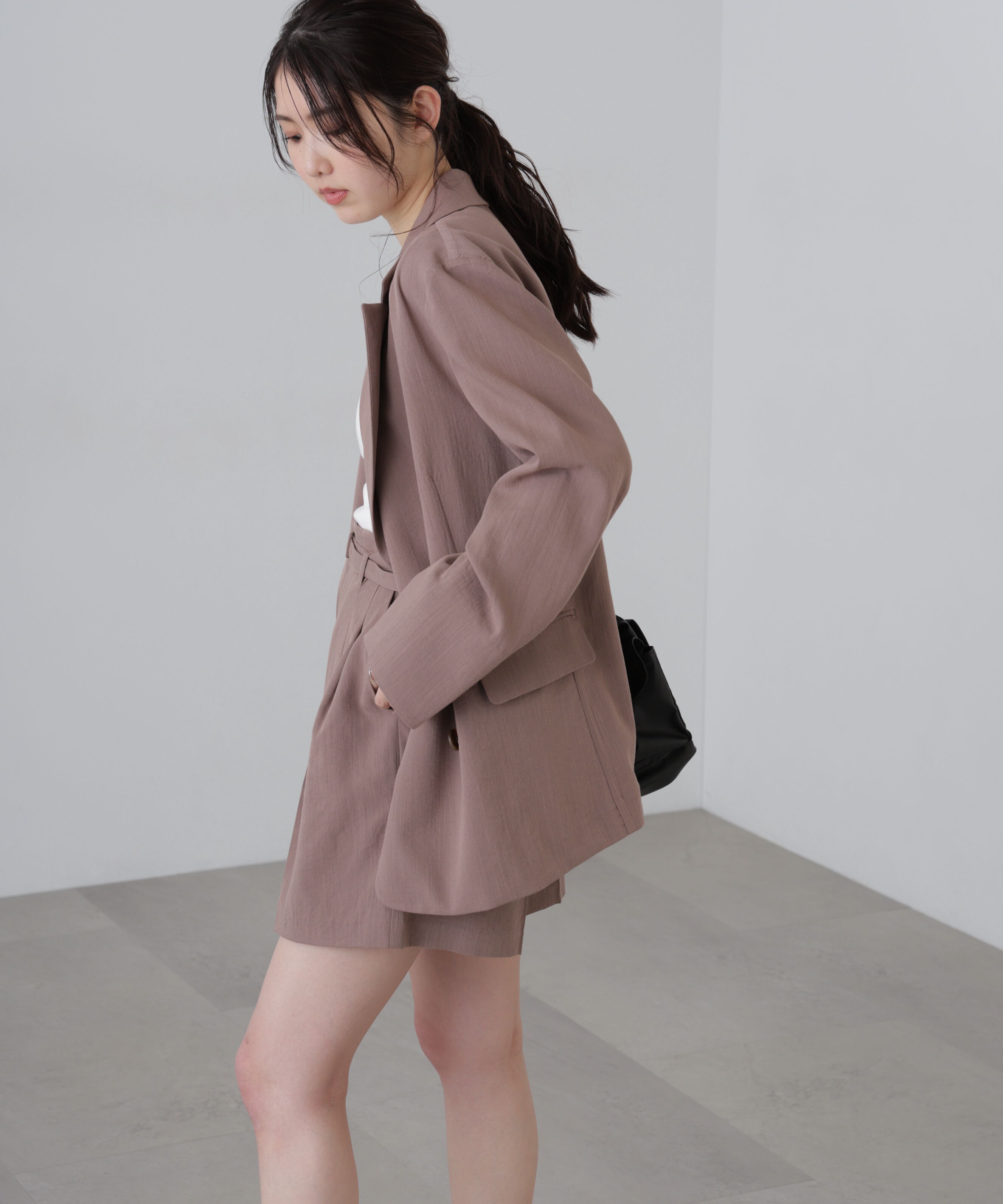  「麻調合繊ダブルブレストジャケット」|その他|