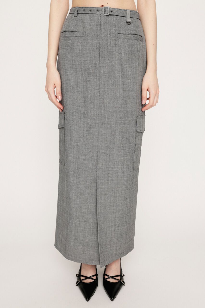 SLY「FRONT SLIT SIDE PK I LINE スカート」|スカート|