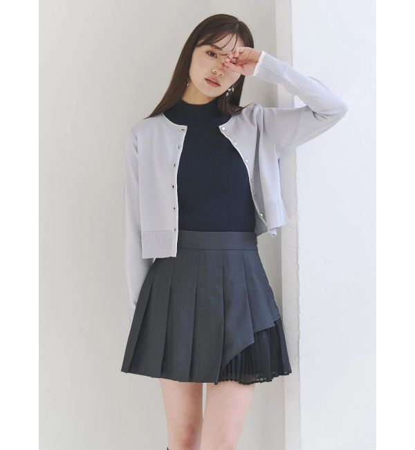 MERCURYDUO「【UVカット加工】クルーネックカーディガン」|カーディガン|