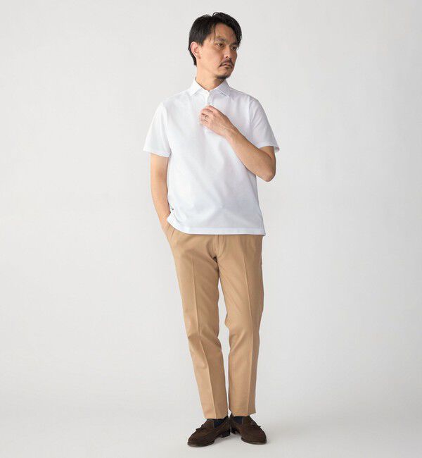 SHIPS「SHIPS:〈FUNCTION〉I Cotoni di Albini ショート スリーブ ポロシャツ」|ポロシャツ|