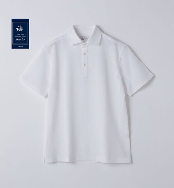 SHIPS「SHIPS:〈FUNCTION〉I Cotoni di Albini ショート スリーブ ポロシャツ」|ポロシャツ|