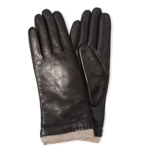 TOMORROWLAND GOODS「Gloves レザーグローブ」|手袋|19 ブラック