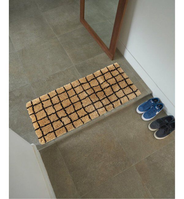 journal standard Furniture「GRID MAT 50x120 グリッド マット　」|その他|キャメル