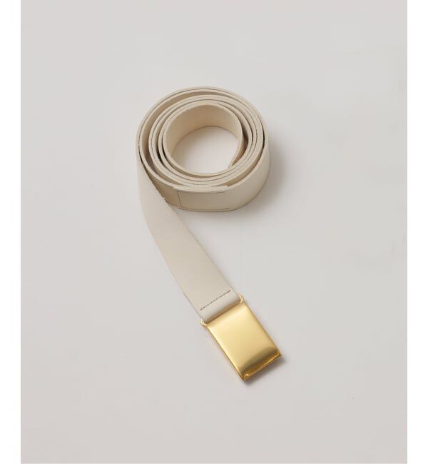 JOURNAL STANDARD「【FOLL / フォル】firstclass leather gacha belt」|ベルト|ホワイト