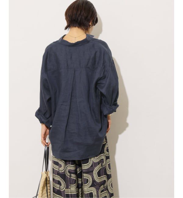 JOURNAL STANDARD relume「《追加 / 新色》カラーリネンオーバーサイズシャツ」|シャツ・ブラウス|