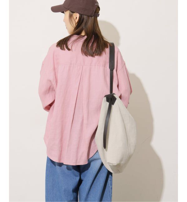 JOURNAL STANDARD relume「《追加 / 新色》カラーリネンオーバーサイズシャツ」|シャツ・ブラウス|