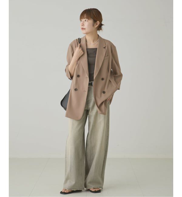 journal standard L'essage「《セットアップ可》POPLIN タックジャケット」|その他|