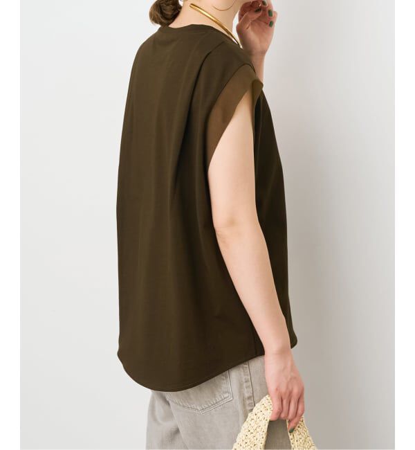 Spick and Span「オーガンジーコンビルーズプルオーバー」|Tシャツ・カットソー|