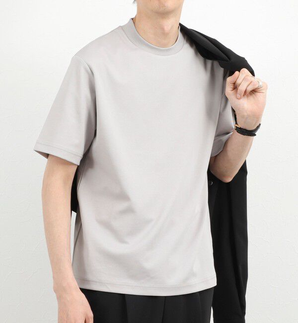 NOLLEY'S goodman「《ビジカジ対応》超長綿ハイゲージポンチ ジャケットTシャツ 26SS」|Tシャツ・カットソー|