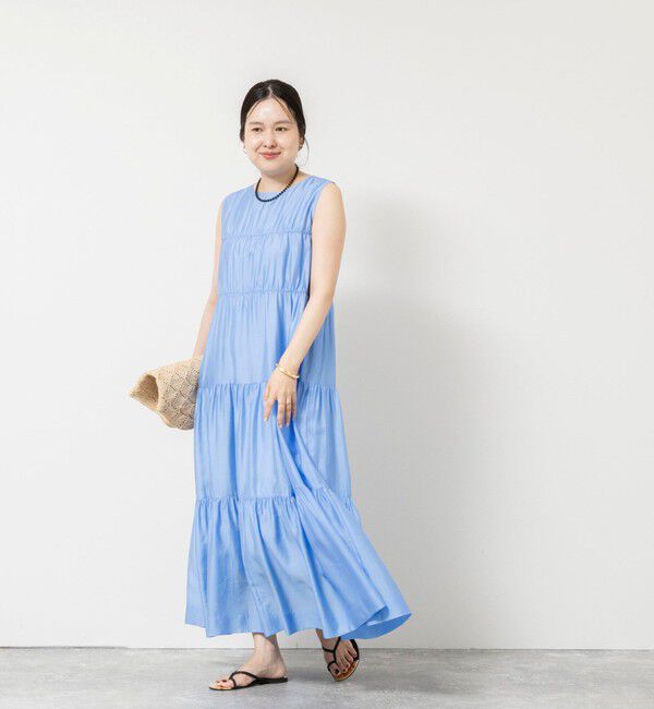 NOLLEY'S sophi「ウォッシャブルシアーローンティアード2WAYワンピース」|ワンピース|