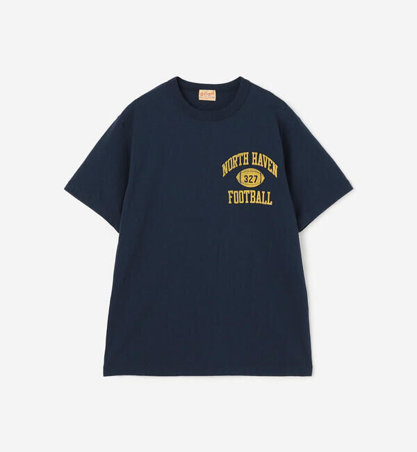  「WHITESVILLE | コットン天竺 プリントTシャツ WOMEN」|Tシャツ・カットソー|
