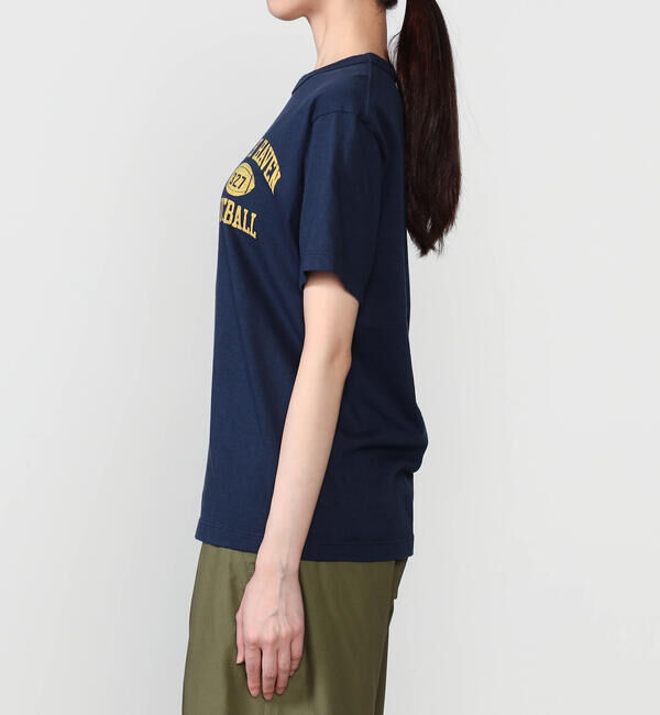  「WHITESVILLE | コットン天竺 プリントTシャツ WOMEN」|Tシャツ・カットソー|