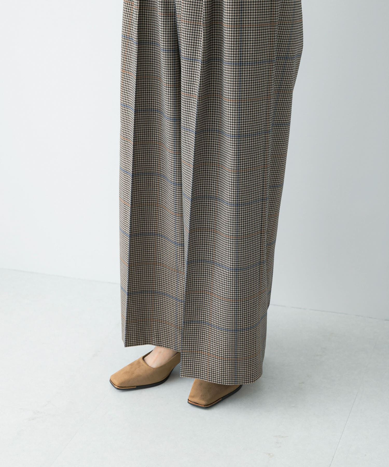 URBAN RESEARCH ROSSO「チェックワイドスラックス」|その他|