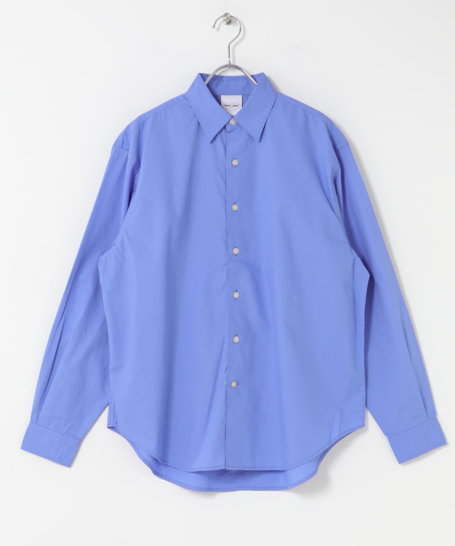 URBAN RESEARCH ROSSO「PARROTT CANVAS　PCM Regular Shirts」|シャツ・ブラウス|ブルー