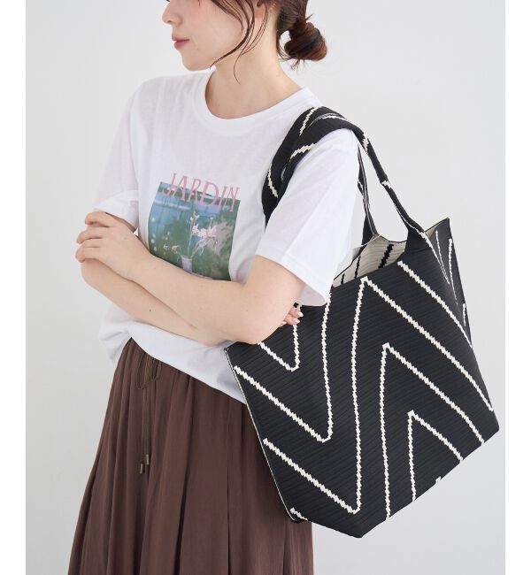  「《WEB限定アイテム》バイヤス柄トートバッグ」|トートバッグ|