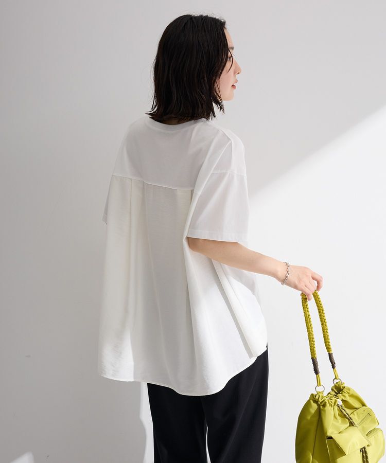 Green Parks「バックタックドッキングプルオーバー」|Tシャツ・カットソー|Off White