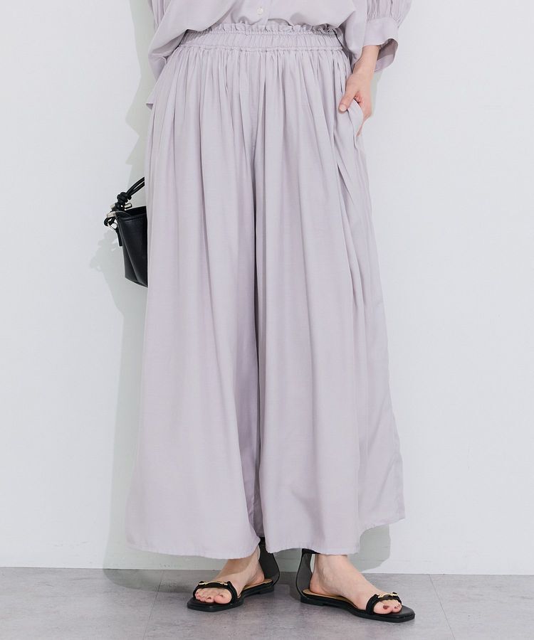 Green Parks「接触冷感シルキータッチローンスカーチョ」|その他|Gray Beige