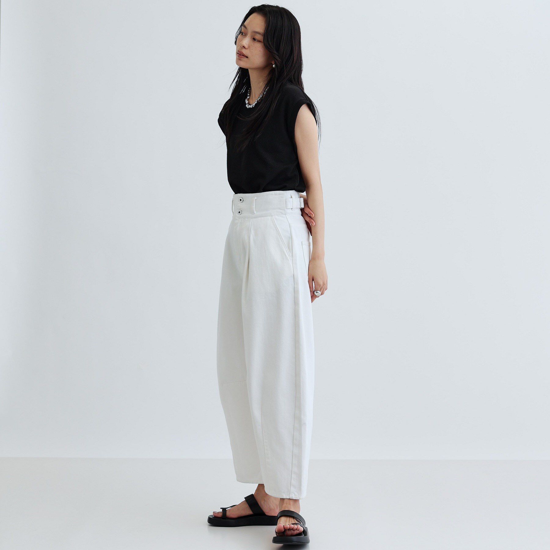 GALLEST「【再入荷】バックシャンノースリTシャツ」|Tシャツ・カットソー|