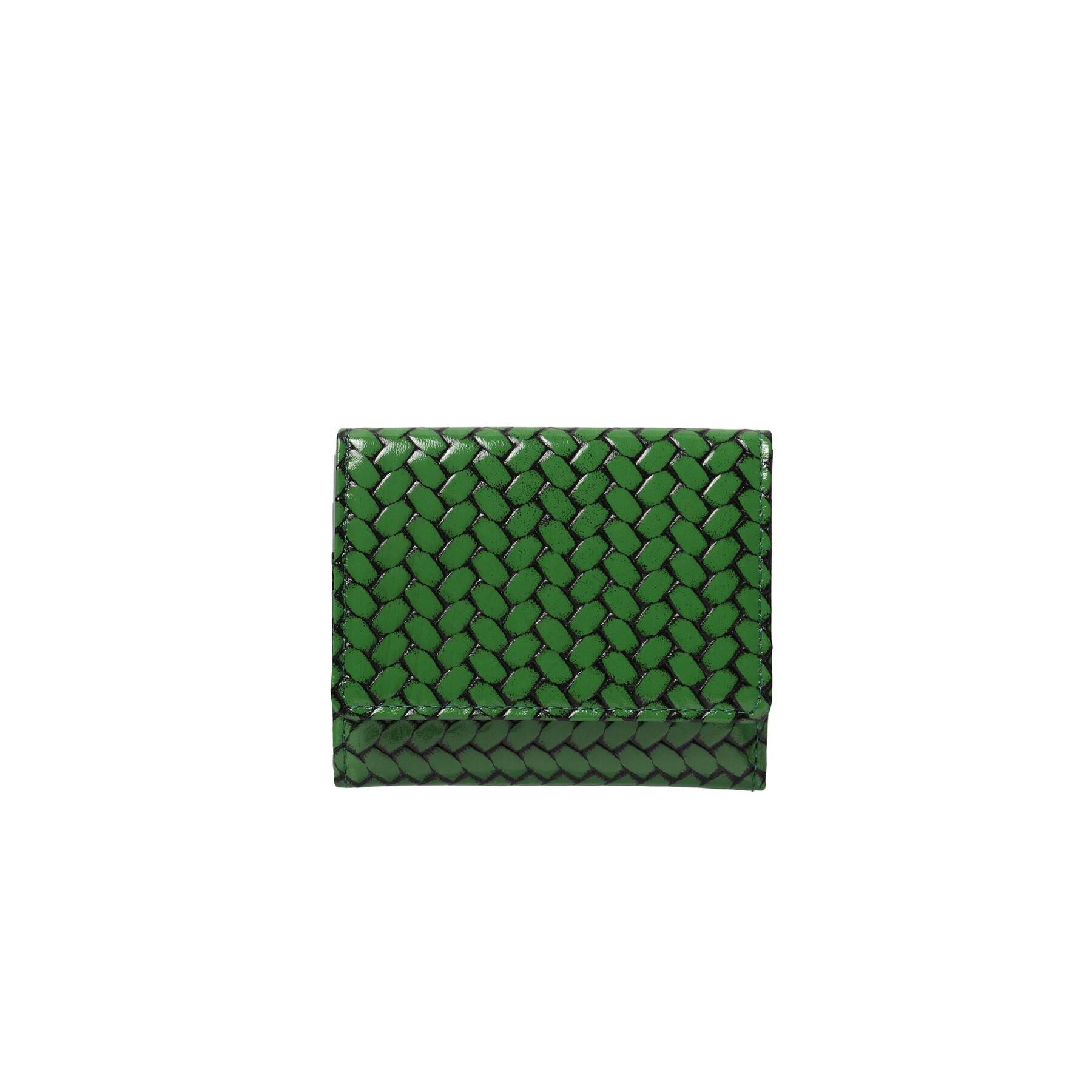 HIROKO HAYASHI「OTTICA（オッティカ）薄型ミニ財布」|財布|グリーン(522)