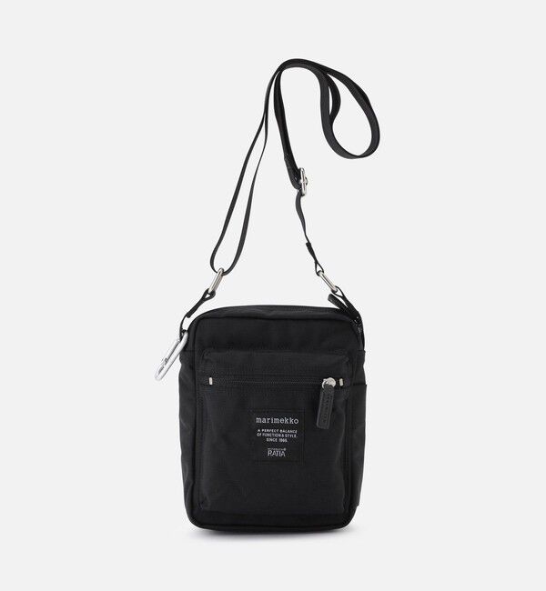 Marimekko「Cash&Carry ショルダーバッグ」|ショルダー・メッセンジャー|ブラック