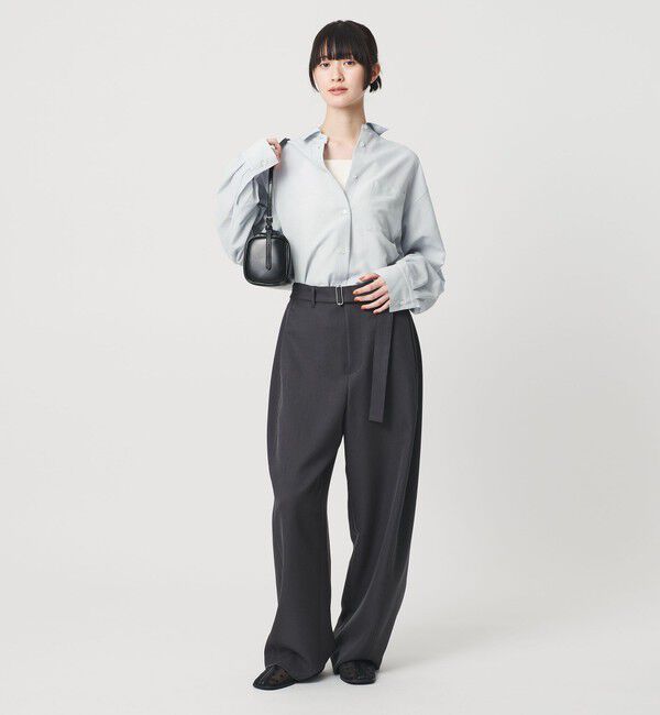 BEAUTY&YOUTH UNITED ARROWS「シアー バックタック シャツ 吸水速乾」|シャツ・ブラウス|
