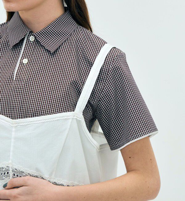 Edition「edition pourell コットンレース キャミワンピース」|ワンピース|