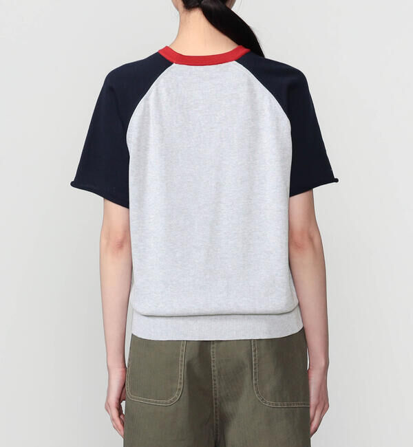  「RYE TENDER | コットン ラグランスリーブTシャツ WOMEN」|ニット・セーター|
