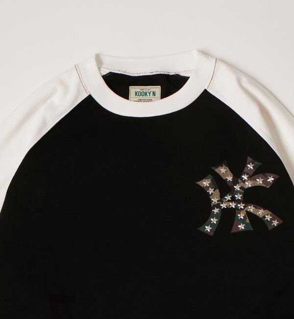  「【UNISEX】KOOKY'N KYスタースタッズラグランロンTEE」|Tシャツ・カットソー|ホワイト