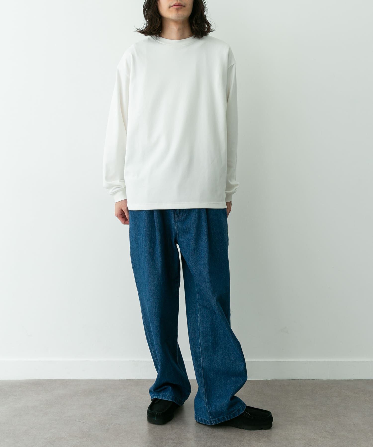 Sonny Label 「ふわもちストレッチロングスリーブTEE」|Tシャツ・カットソー|