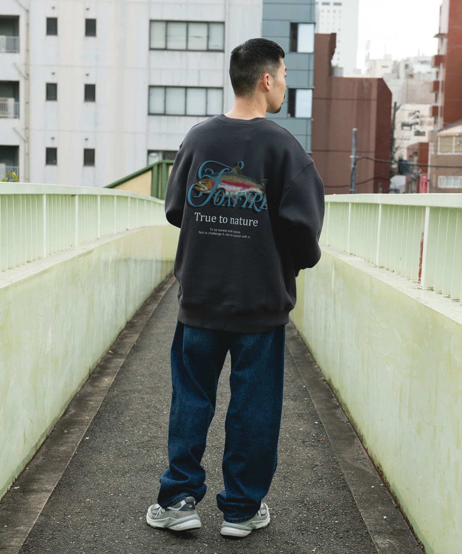 URBAN RESEARCH DOORS「FOXFIRE プリントスウェット」|スウェット・ジャージ|
