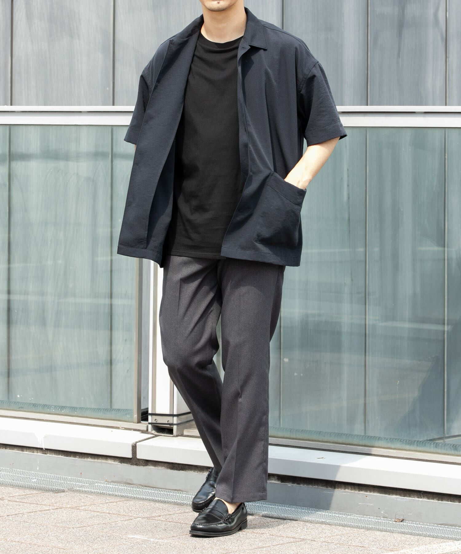 URBAN RESEARCH ROSSO「『ｾｯﾄｱｯﾌﾟ対応』『防ｼﾜ/速乾』ﾄﾞﾗｲｲｰｼﾞｰｼｮｰﾄｽﾘ」|シャツ・ブラウス|