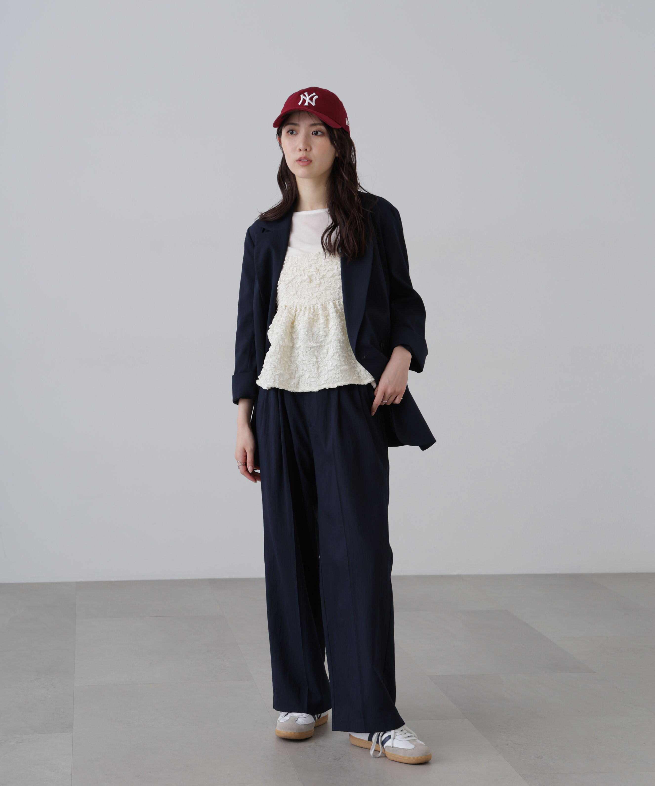  「麻調合繊ダブルブレストジャケット」|その他|